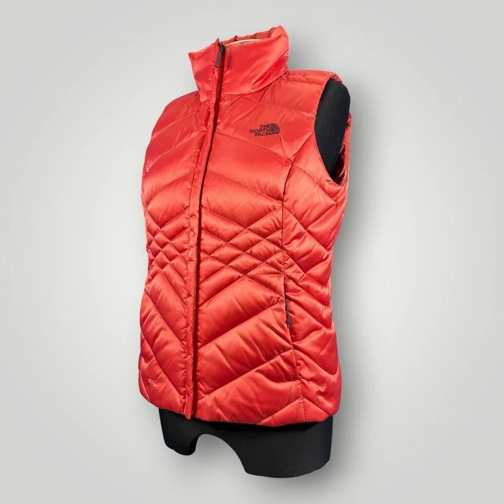 The North The North Face Womens Aconcagua Vest Down 550 Coral Outdoor size Small - Picture 4 of 11